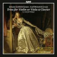 Graun: Trios for Violin or Viola & Clavier